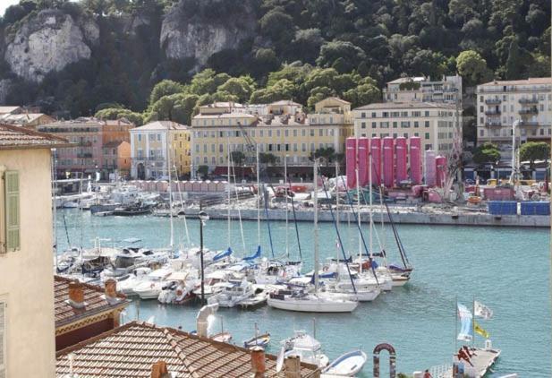 Aigue-Marine - Superbe Appartement Vue Mer 4 Personnes Au Port De Niza Exterior foto